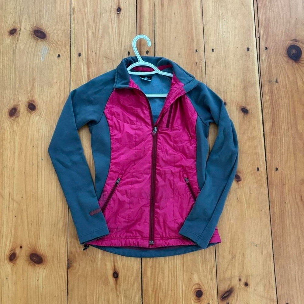 Scott Hybrid Athletic Jacket Pink Women’s XS Lightweight Outdoor Running Hiking